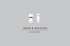 Arias & Delgado #tooth #clinic #dental #guerrero #brand #dentalist #andrs #logo #dentist
