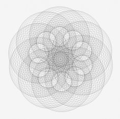 Circles in circles on the Behance Network #gslason #mandala #lines #geometry #gunnar #iceland #thorleifur
