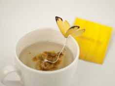 Butterfly Tea Bag #tea