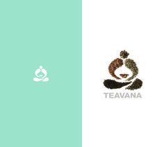 Teavana on Behance #logo #tea #leaf