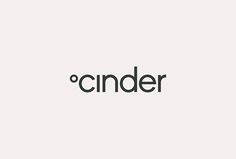 Cinder by Character #logo #mark #symbol #typography