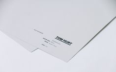 FÃ–DA Studio, Austin. Design and Brand Development.: Tom Hurt #branding