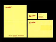 Bureau Collective – Schneider Garage #yellow #car #garage