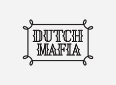 mkn design - Michael Nÿkamp #logo #mafia #dutch #gray