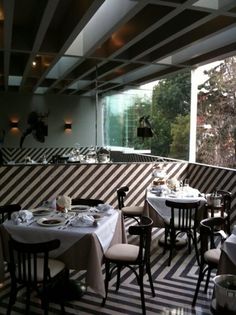 Media Kit – Celeste #interior #tiles #stripes #celeste #restaurant #studio
