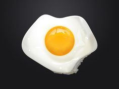 Free Fried Egg Illustration PSD