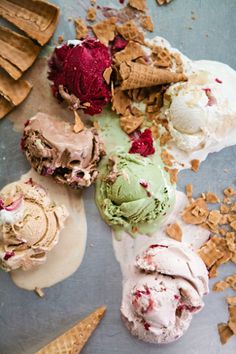 clicparhasard:Glaces #cream #color #photography #ice #cool