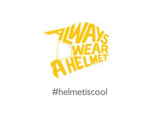 Helmet is Cool campaign logo.