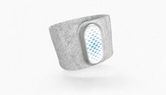 This wristband will save an athlete from over-exercising by providing instant data about their biodata! #design #product #modern