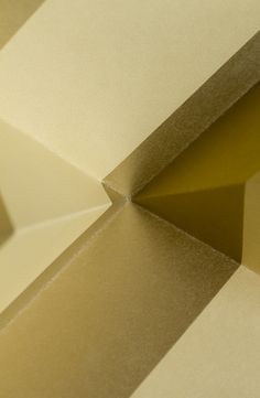 Paper folding #design #graphic #origami #gold #folding #paper