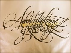 ALPHABETICA | THE STROKES OF THE ALPHABET | GIRVIN | Strategic Branding Blog #calligraphy #lettering #typography