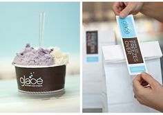 Glacé Artisan Ice Cream | Identity Designed #logo #branding #desing
