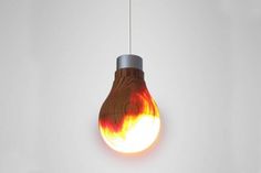 Ryosuke Fukusada Unveils Glowing Wooden Light Bulb | Inhabitat - Sustainable Design Innovation, Eco Architecture, Green Building #wooden #design #home #wood #lightbulb