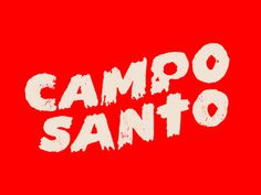 Campo #logo #skull #red #santo #campo