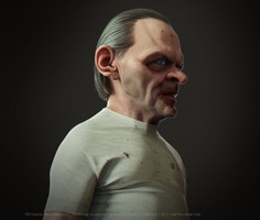 3D Hannibal Lecter