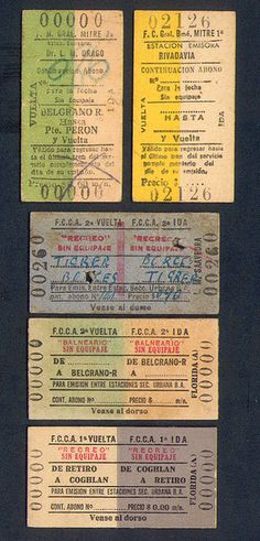 Tickets #vintage