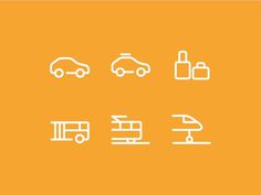 Transport Icons #icon #picto