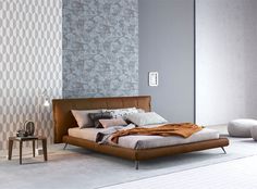 Bonaldo in Mad Men Style - bedroom, bedroom design, bed, bedroom decorating, #bedroom