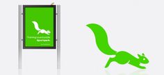 iconwerk custom icon design + pictogram design #park #identity #squirrel #cutout