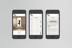 MOVE Yoga by Thomas Williams & Co. #website #web #web design #mobile