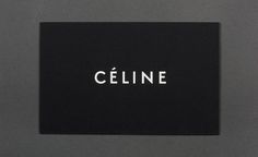 Womenswear collections S/S 2011: show invitations | Fashion | Wallpaper* Magazine: design, interiors, architecture, fashion, art #logo #celine