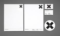 Hunt Studio — Cross Section Studio · Losko #businesscard #branding #cross #identity #letterhead