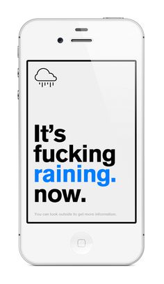Authentic Weather app by Tobias van Schneider #app #weather