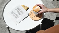 Negroblanco Cafe - Mindsparkle Mag Yeye Design designed the branding for Negro Blanco Café. #logo #packaging #identity #branding #design #color #photography #graphic #design #gallery #blog #project #mindsparkle #mag #beautiful #portfolio #designer
