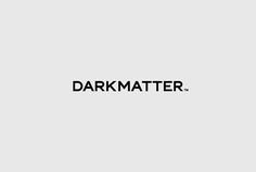 Dark Matter by Mash Creative #logo #typography #mark