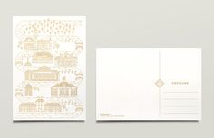 Jono Garrett: Wedding Materials / on Design Work Life #postcard #design #graphic