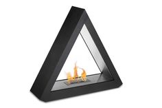 Quantum Ethanol Fireplace #tech #modern #design #futuristic #craft #illustration #industrial #art