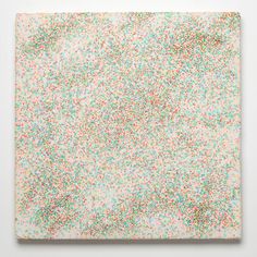 Cakes for Days. 2012Cake Sprinkles and Plaster on Canvas18 #evan #art #robarts