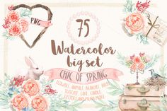 Watercolor Chic of Spring