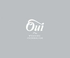 oui #logo #zinegraph #wedding #typography