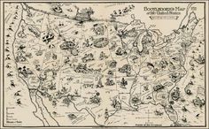 23372.jpg (750×467) #beer #vintage #map #prohibition