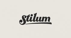 All sizes | stilum logo | Flickr - Photo Sharing! #type #lettering #script #logo