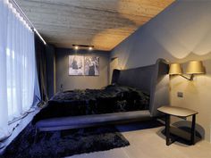 Dark, but Cozy Home in the Mountain - #home, #decor, #interior, #homedecor