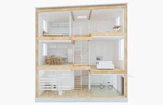 The Prefab MUJI House is a Daylit Minimalist Dream Home in Tokyo | Inhabitat - Green Design, Innovation, Architecture, Green Building
