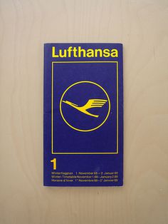 » Lufthansa flugplan Flickrgraphics #cover