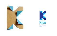 logos on Behance #craft #origami #handmade #kite #logo