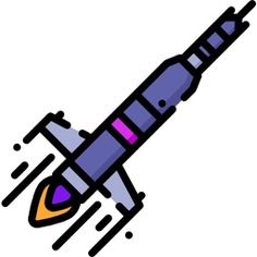 See more icon inspiration related to seo and web, startup, rocket launch, space ship launch, rocket ship, space ship, transportation, rocket, nature and transport on Flaticon.