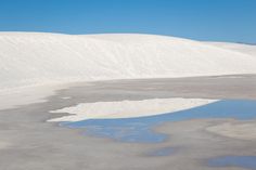 White Sands Reflection