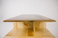 Coffee Table Argosy Fly Massive Millworks #table #furniture #interior #wood #modernism #russian #walnut #maple