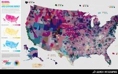 America's Richest Counties and Best Educated Counties - Education - GOOD #infographics