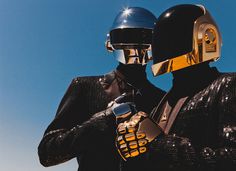 Unbelievable images of Daft Punk in Feature for Pitchfork #daft #punk #photography