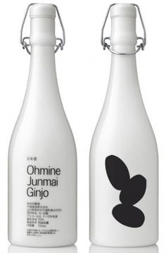 September-november-2009_3.jpg 394×600 pixels #white #bottle #packaging #japanese #minimalism #black #minimal #minimalist