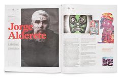 Folio. by Face. #print #design #newspaper #editorial