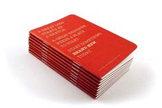 UC.DOD: Brand New Sketchbook #red #print #design #sketchbook #brochure