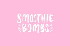 Smoothie Bombs | Branding and Logo Design | Studio Marche | Raw Organic Health Food