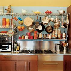 bernier-house-kitchen.jpg (638×642) #interior #kitchen #color #home